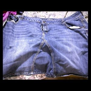 Lane Bryant Jean Skirt 28